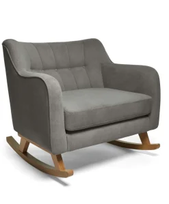 Hilston Cuddle Chair - Grey Woven