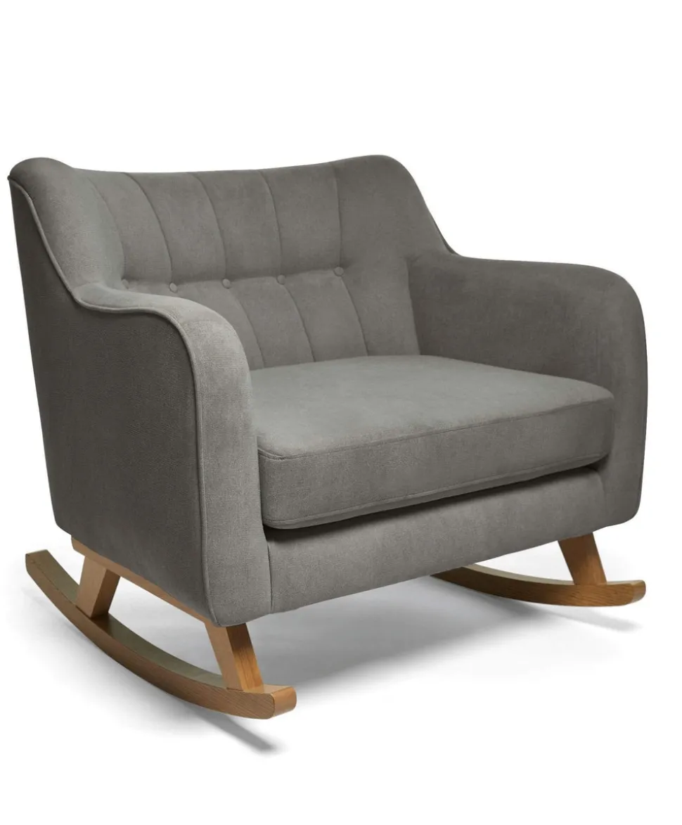 Hilston Cuddle Chair - Grey Woven