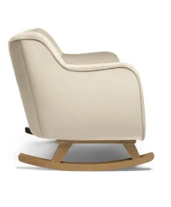 Hilston Cuddle Chair - Latte Velvet