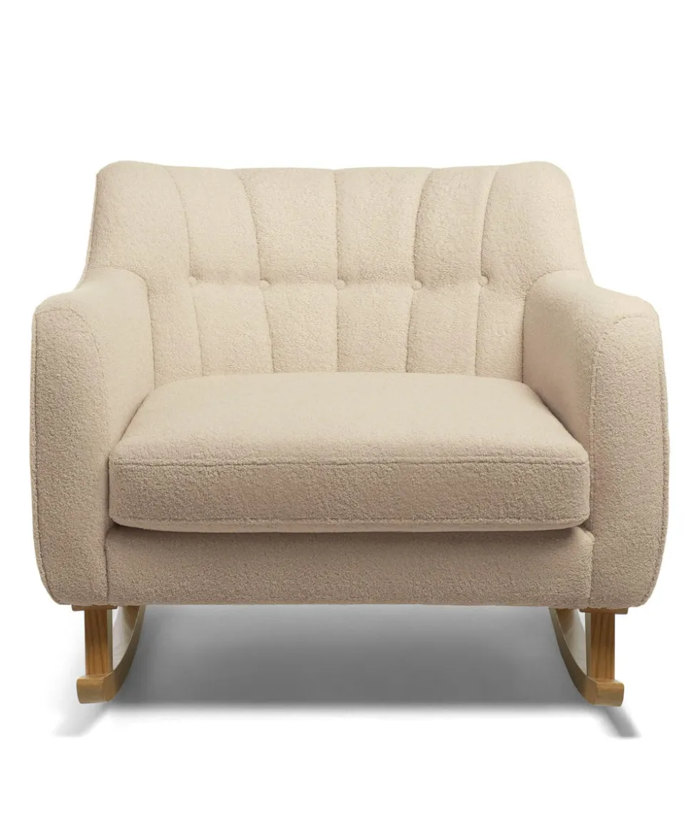Hilston Cuddle Chair - Oatmeal Boucle