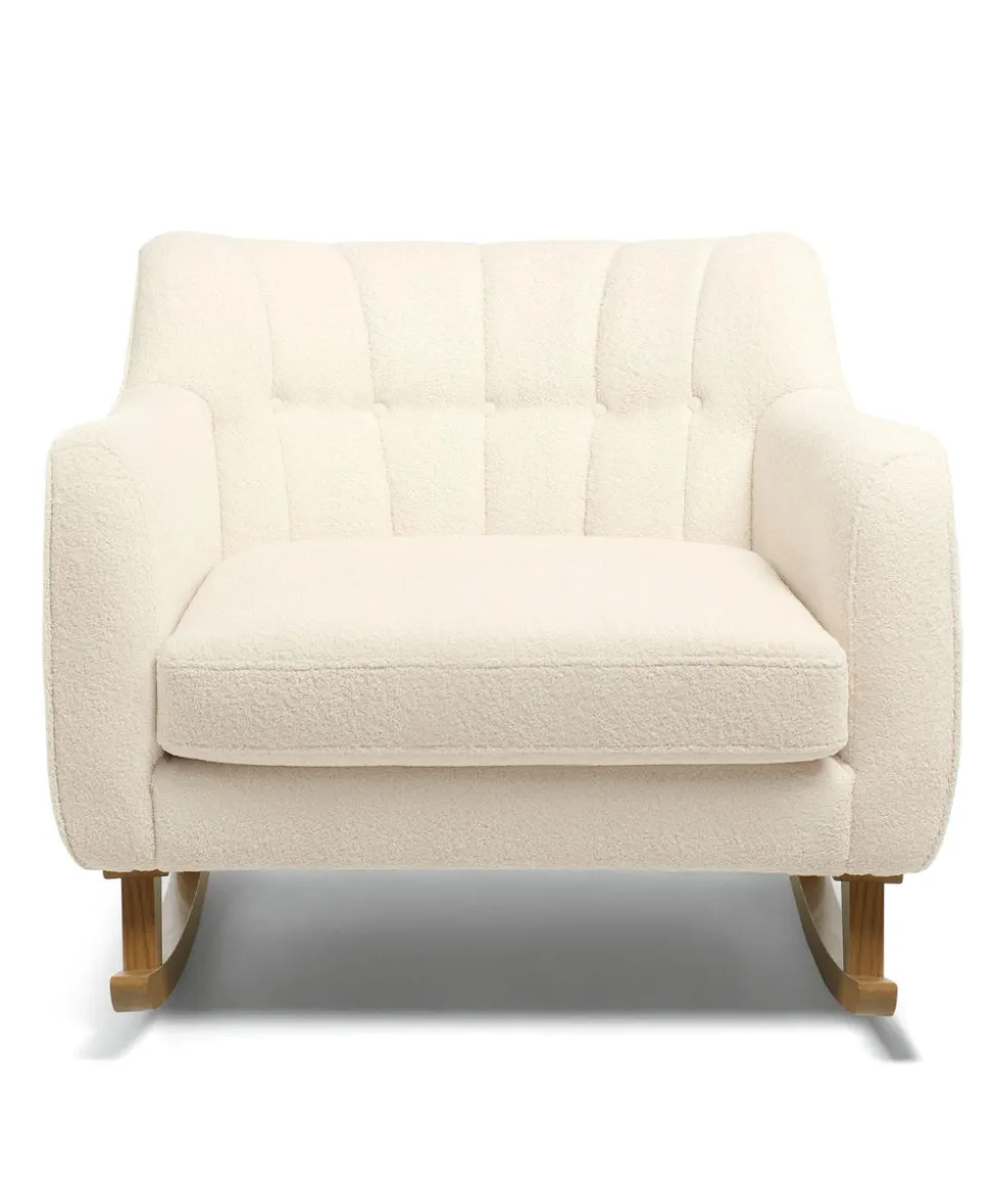 Hilston Cuddle Chair - Off White Boucle