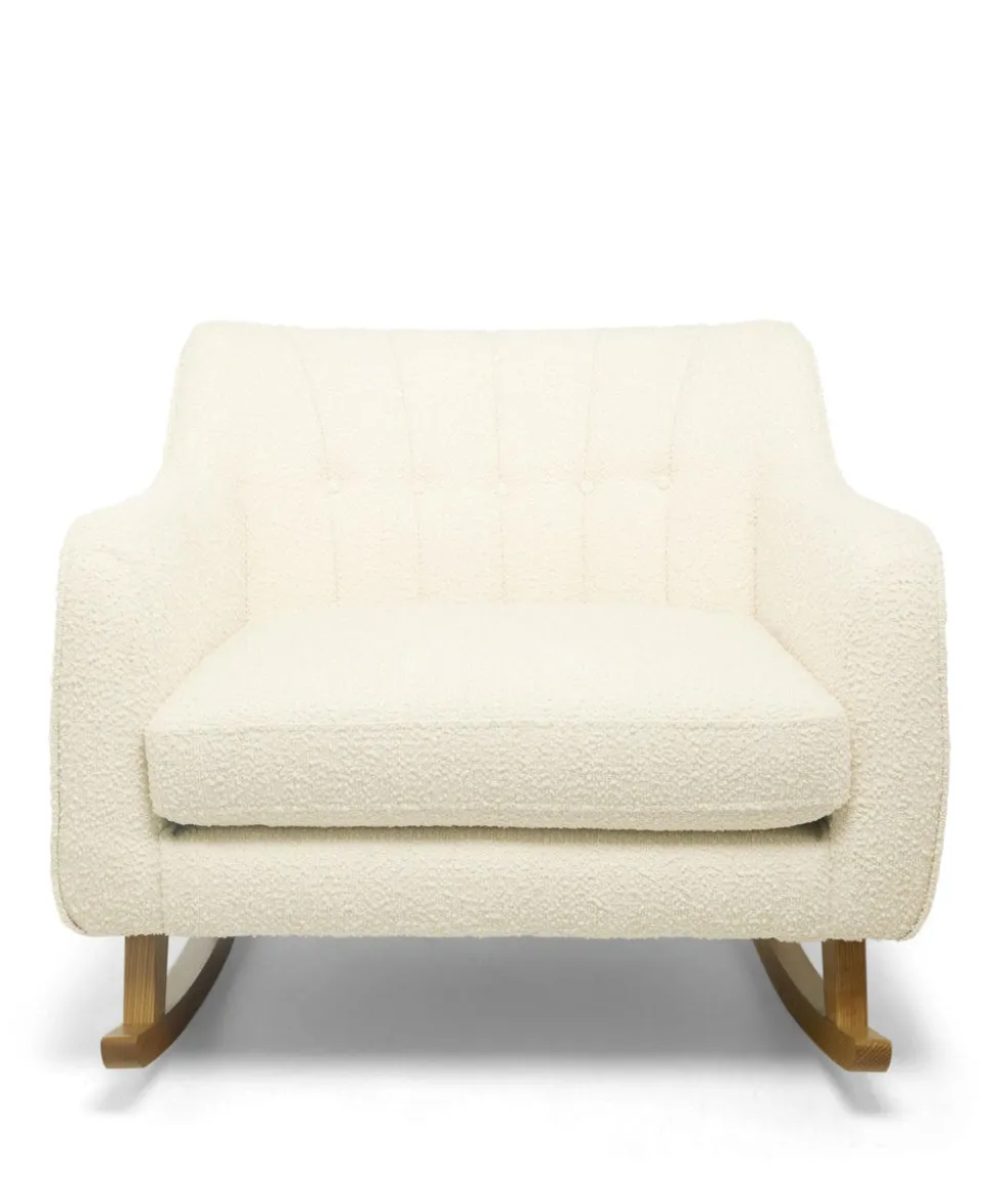 Hilston Cuddle Chair - Oyster Chenille Boucle