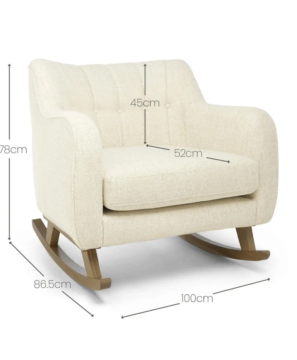 Hilston Cuddle Chair - Sandstone Textured Weave