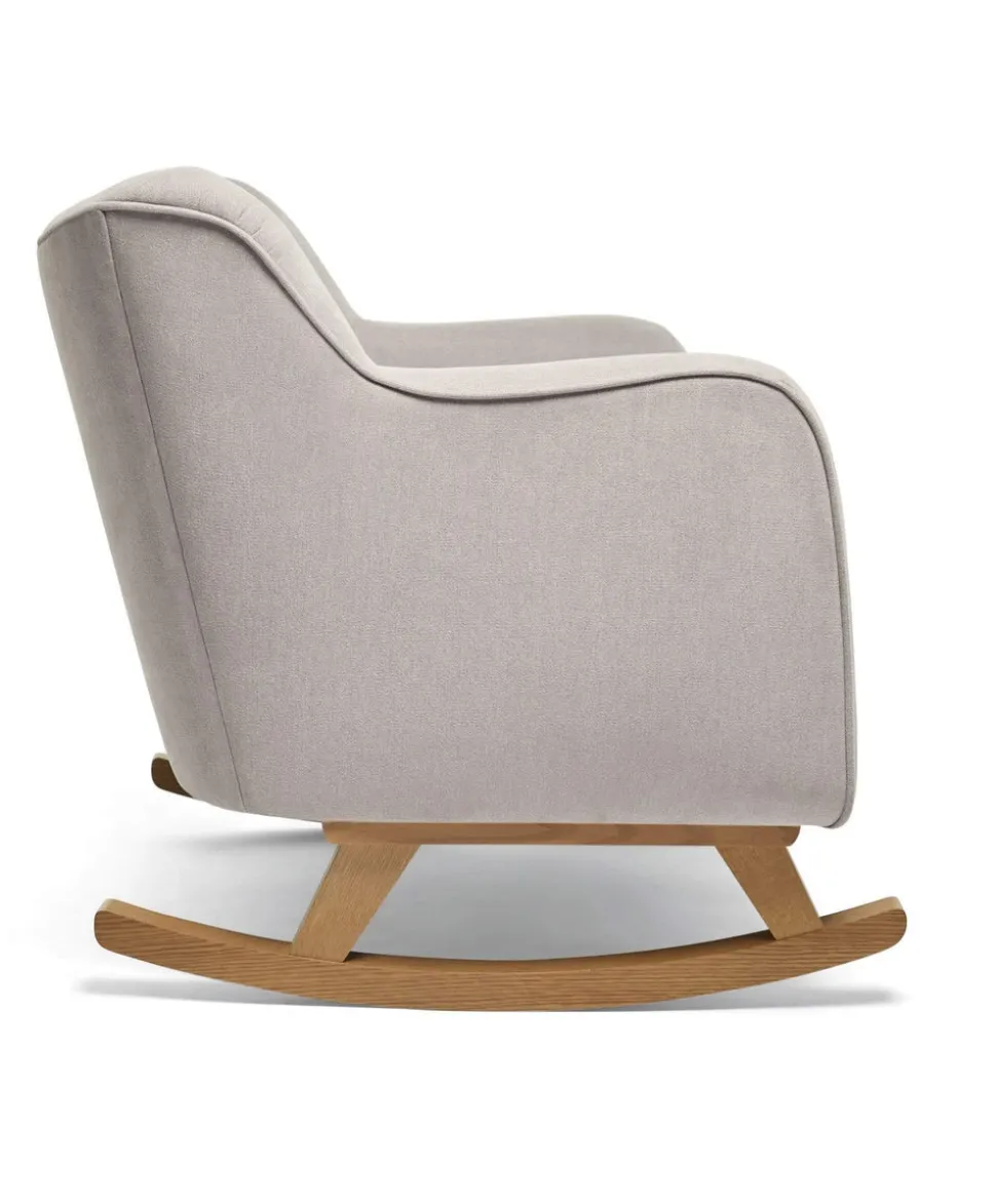 Hilston Cuddle Chair - Silver Woven
