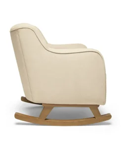 Hilston Nursing Chair & Footsool Set – Camel Woven