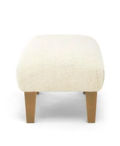 Hilston Nursing Chair & Footsool Set - Sandstone Textured Weave