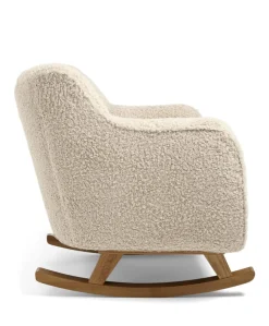 Hilston Nursing Chair & Footstool Set - Biscuit Teddy