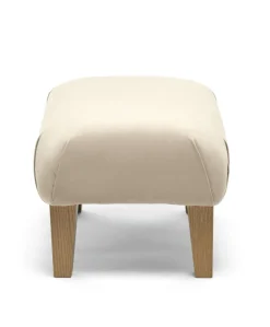Hilston Nursing Chair & Footsool Set - Latte Velvet