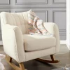 Hilston Nursing Chair - Off White Boucle