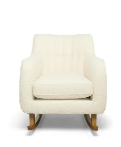 Hilston Nursing Chair - Oyster Chenille Boucle