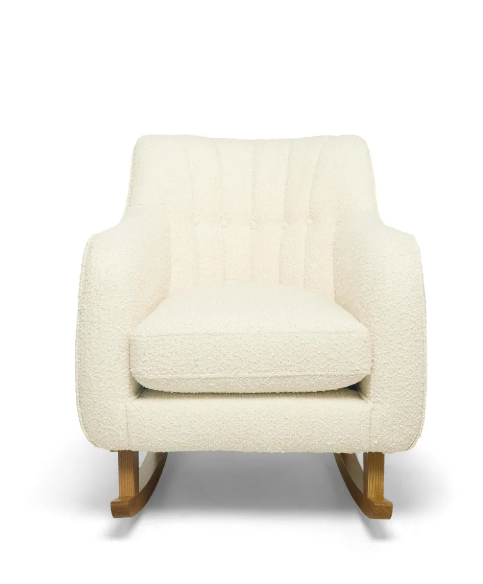 Hilston Nursing Chair - Oyster Chenille Boucle
