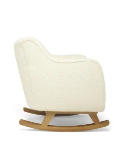 Hilston Nursing Chair - Oyster Chenille Boucle