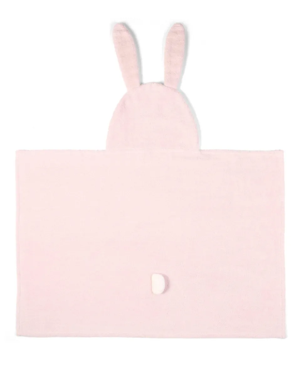 Hooded Baby Towel - Pink Bunny