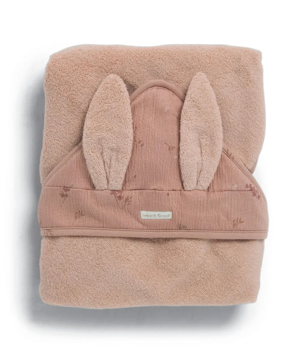 Hooded Towel - Welcome to the World Wildflower