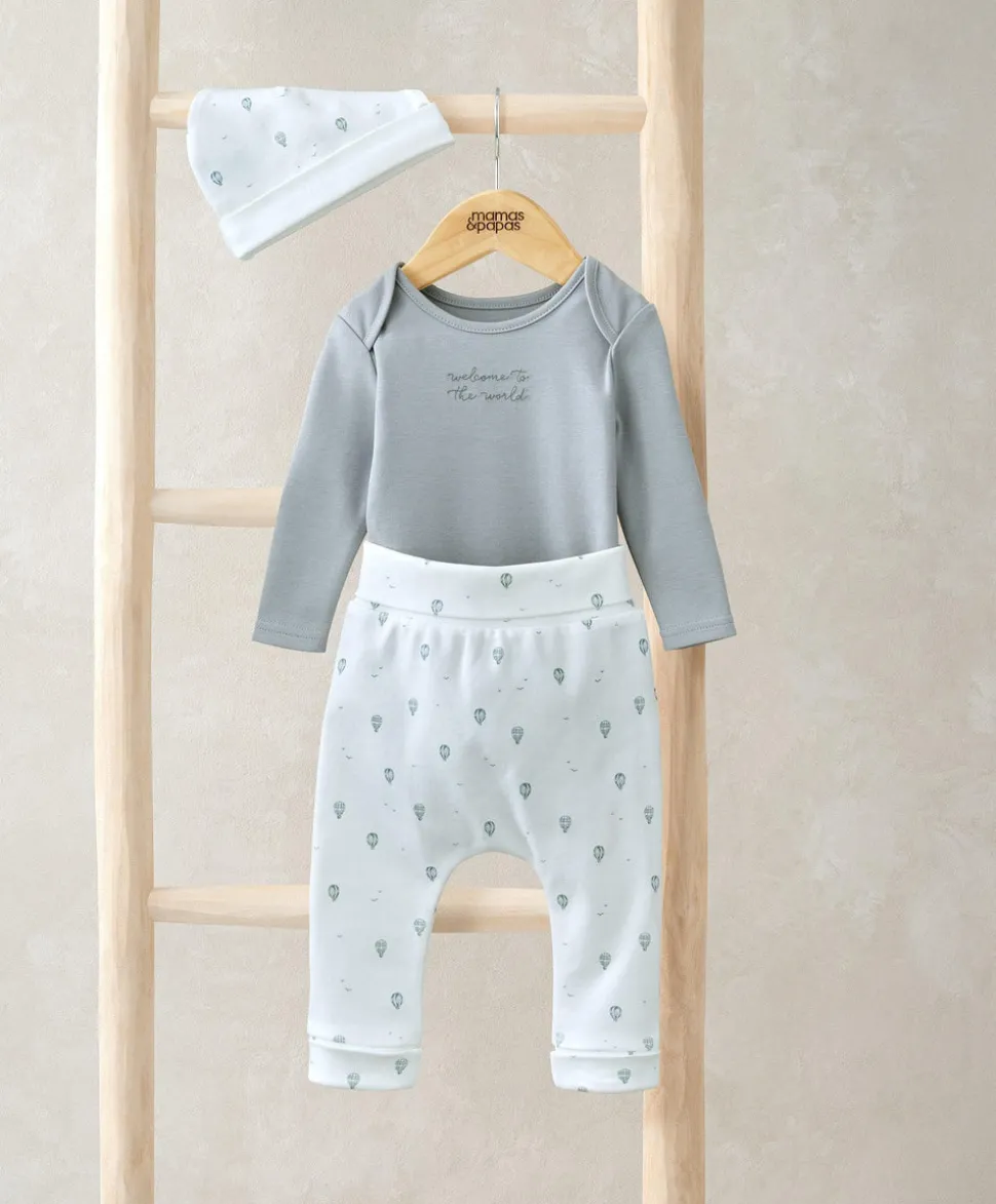 Hot Air Balloon Print Set (3 Pieces)