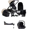 iCandy Orange4 Pushchair Bundle with iCandy Cocoon Car Seat & Base - Latte