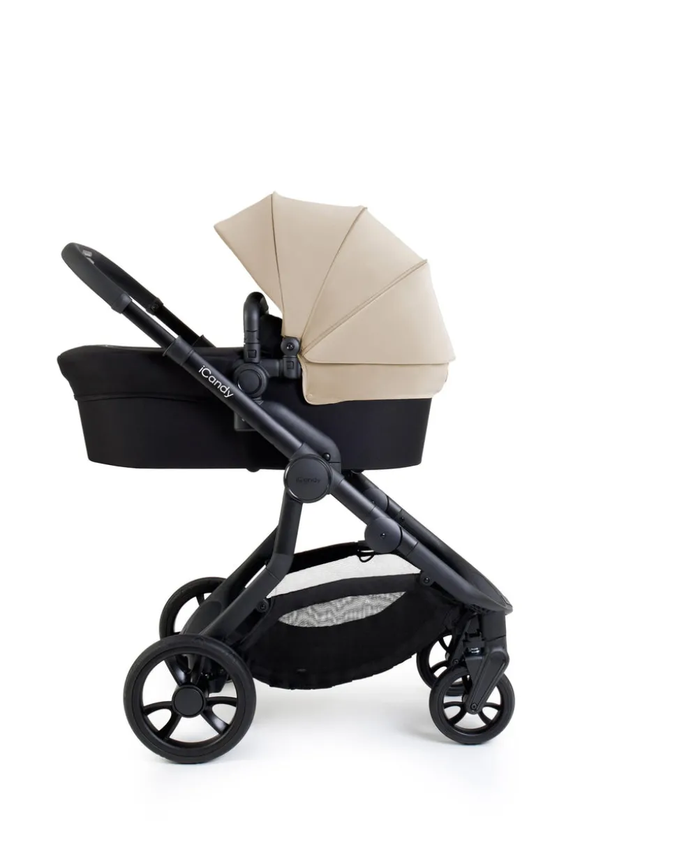 iCandy Orange4 Pushchair Bundle with Cloud T Car Seat & Base - Latte