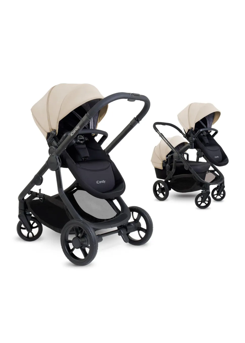 iCandy Orange4 Pushchair Bundle - Latte