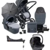 iCandy Peach 7 Complete Pushchair Bundle with Cocoon Car Seat - Truffle/Black