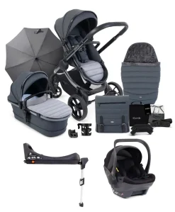 iCandy Peach 7 Complete Pushchair Bundle with Cocoon Car Seat - Truffle/Black