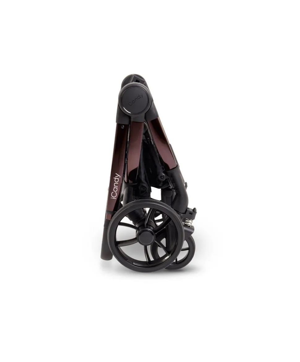 iCandy Peach 7 Complete Pushchair Bundle with Cybex Cloud T Car Seat - Coco