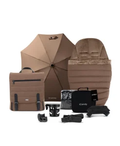 iCandy Peach 7 Complete Pushchair Bundle with Cybex Cloud T Car Seat - Coco
