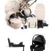 iCandy Peach 7 Complete Pushchair Bundle with Maxi-Cosi Pebble 360 Pro2 Car Seat - Biscotti