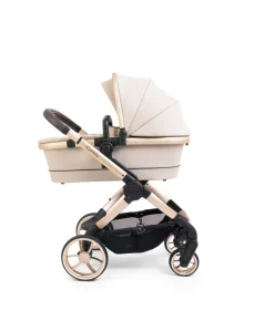 iCandy Peach 7 Complete Pushchair Bundle with Cybex Cloud T Car Seat - Biscotti