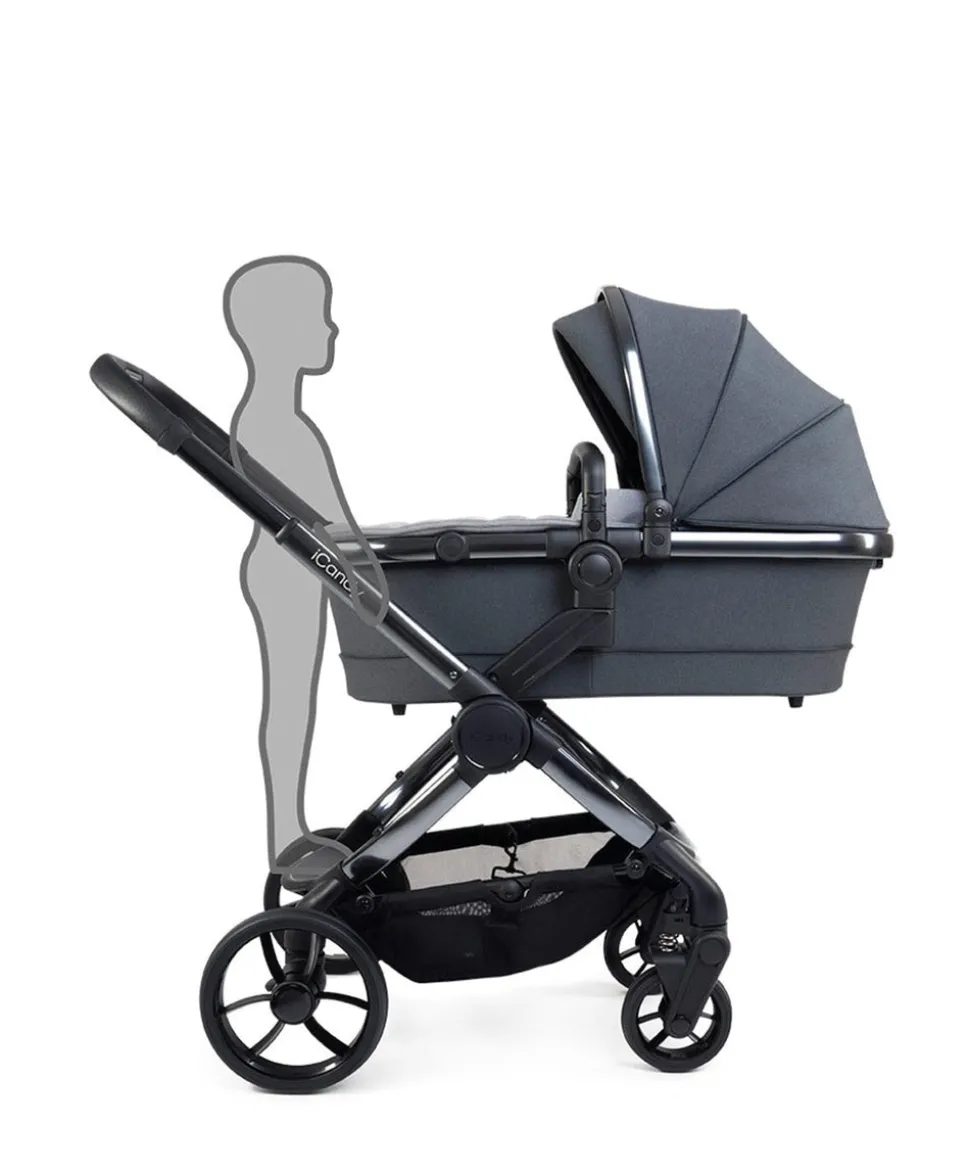 iCandy Peach 7 Complete Pushchair Bundle with Cloud T Car Seat & Base - Truffle
