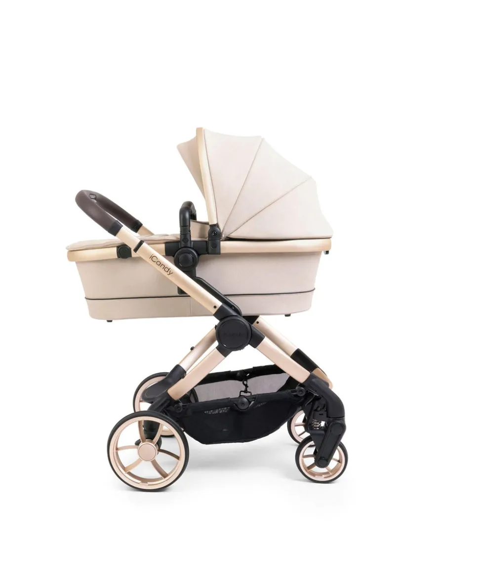 iCandy Peach 7 Complete Pushchair Bundle - Biscotti