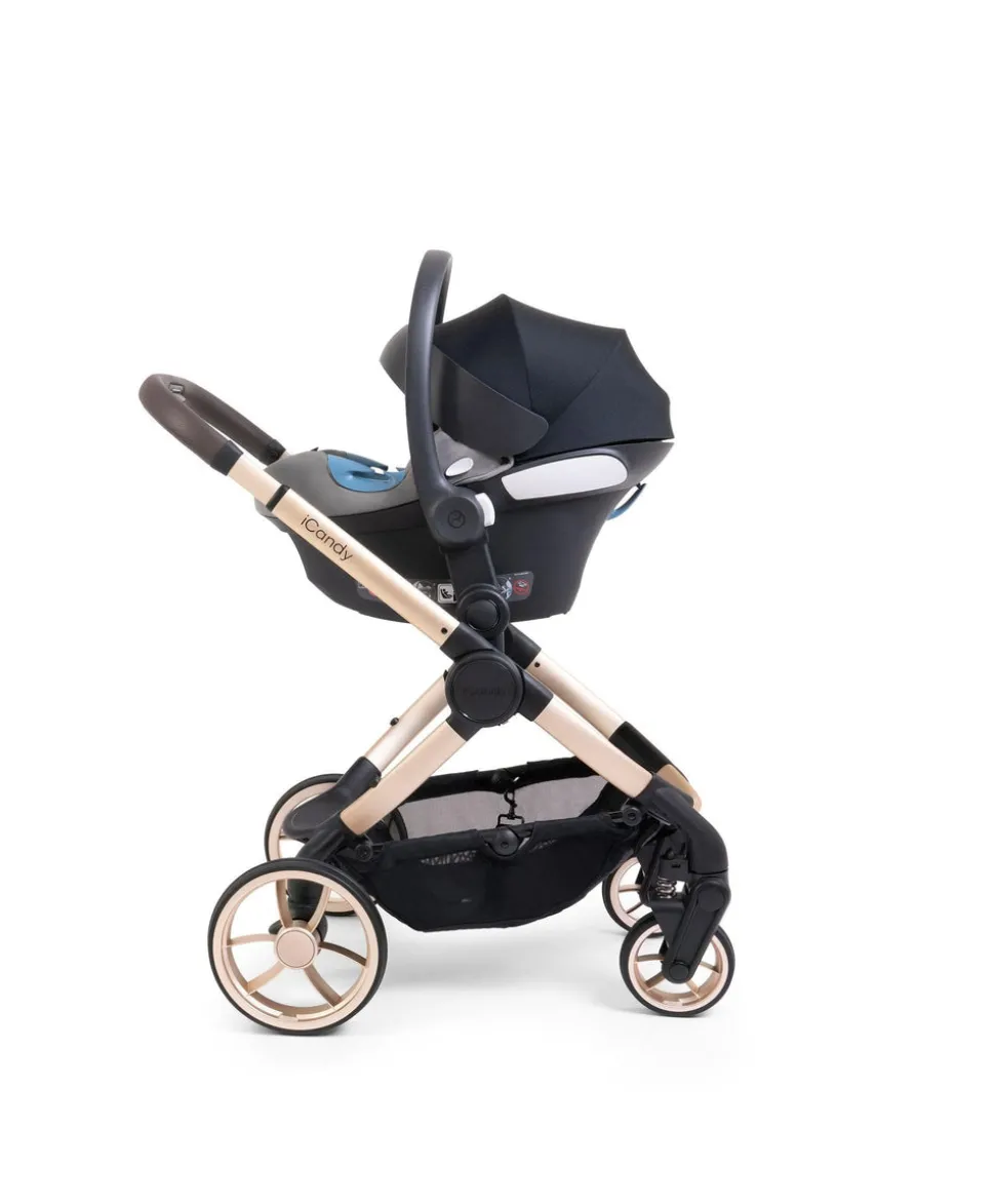 iCandy Peach 7 Complete Pushchair Bundle - Biscotti