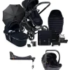iCandy Peach 7 Complete Pushchair Bundle with Cocoon Car Seat - Black
