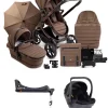 iCandy Peach 7 Complete Pushchair Bundle with Cocoon Car Seat - Coco/Black
