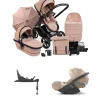 iCandy Peach 7 Complete Pushchair Bundle with Cybex Cloud T Car Seat & Base - Cookie