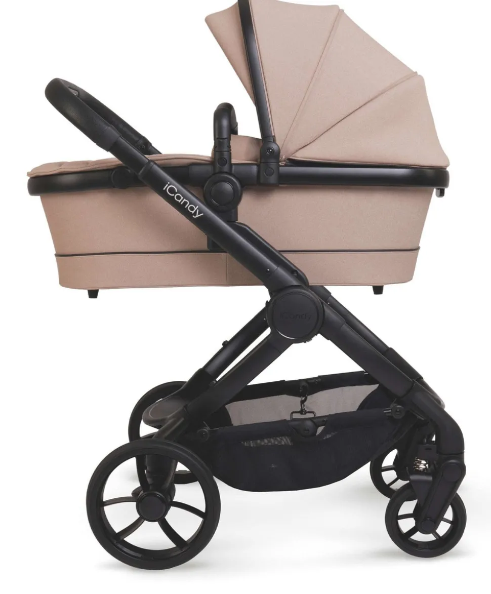 iCandy Peach 7 Complete Pushchair Bundle with Cocoon Car Seat - Cookie/Black