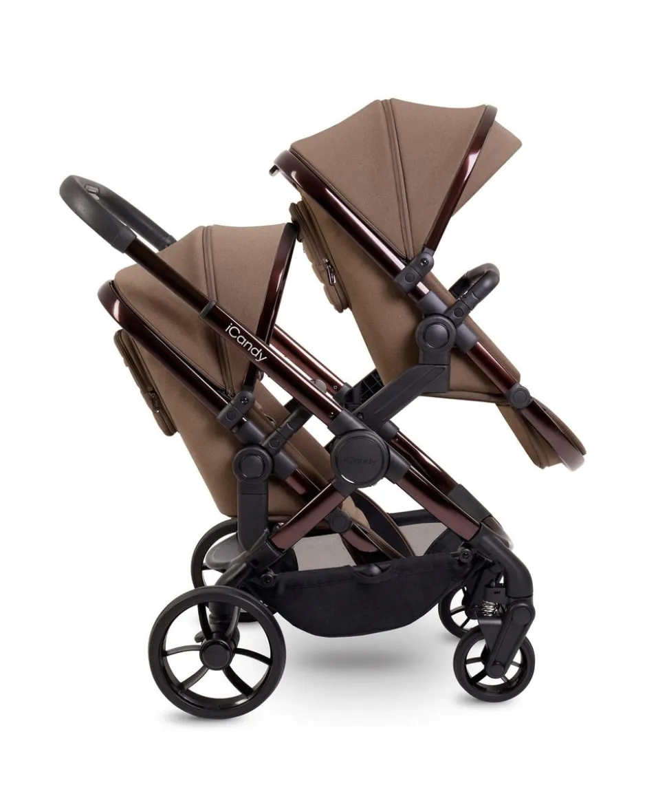 iCandy Peach 7 Double Pushchair Bundle - Coco