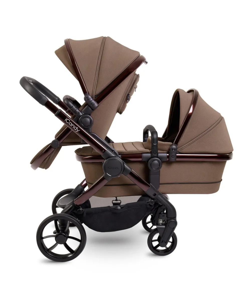 iCandy Peach 7 Double Pushchair Bundle - Coco