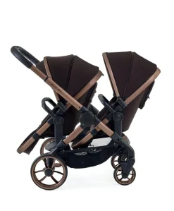 iCandy Peach 7 Double Pushchair Bundle – Pecan