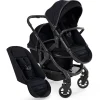 iCandy Peach 7 Double Pushchair Bundle - Black