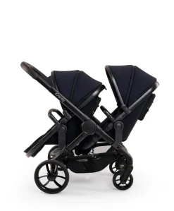 iCandy Peach 7 Double Pushchair Bundle - Black