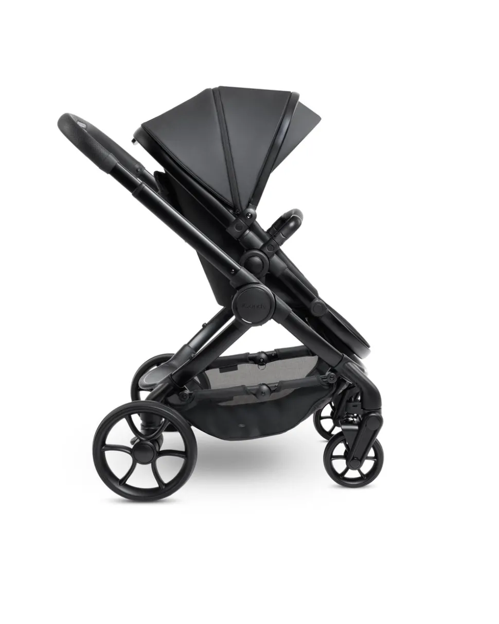 iCandy Peach 7 STUDIO Complete Bundle and Cocoon Car Seat & Base - Black