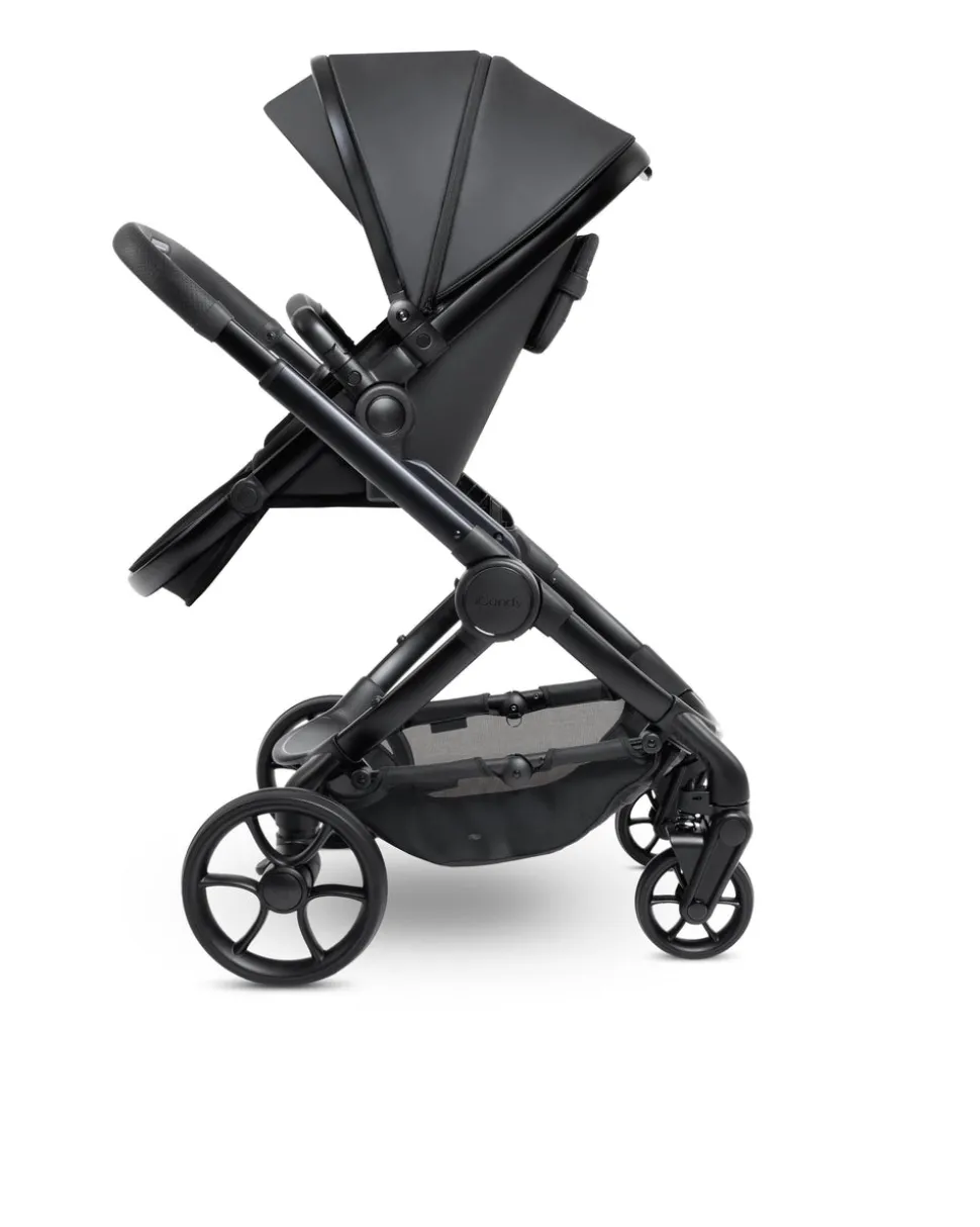 iCandy Peach 7 STUDIO Complete Bundle and Cocoon Car Seat & Base - Black