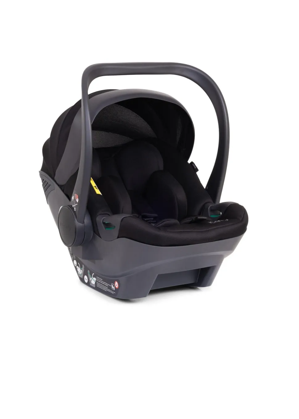 iCandy Peach 7 STUDIO Complete Bundle and Cocoon Car Seat & Base - Black