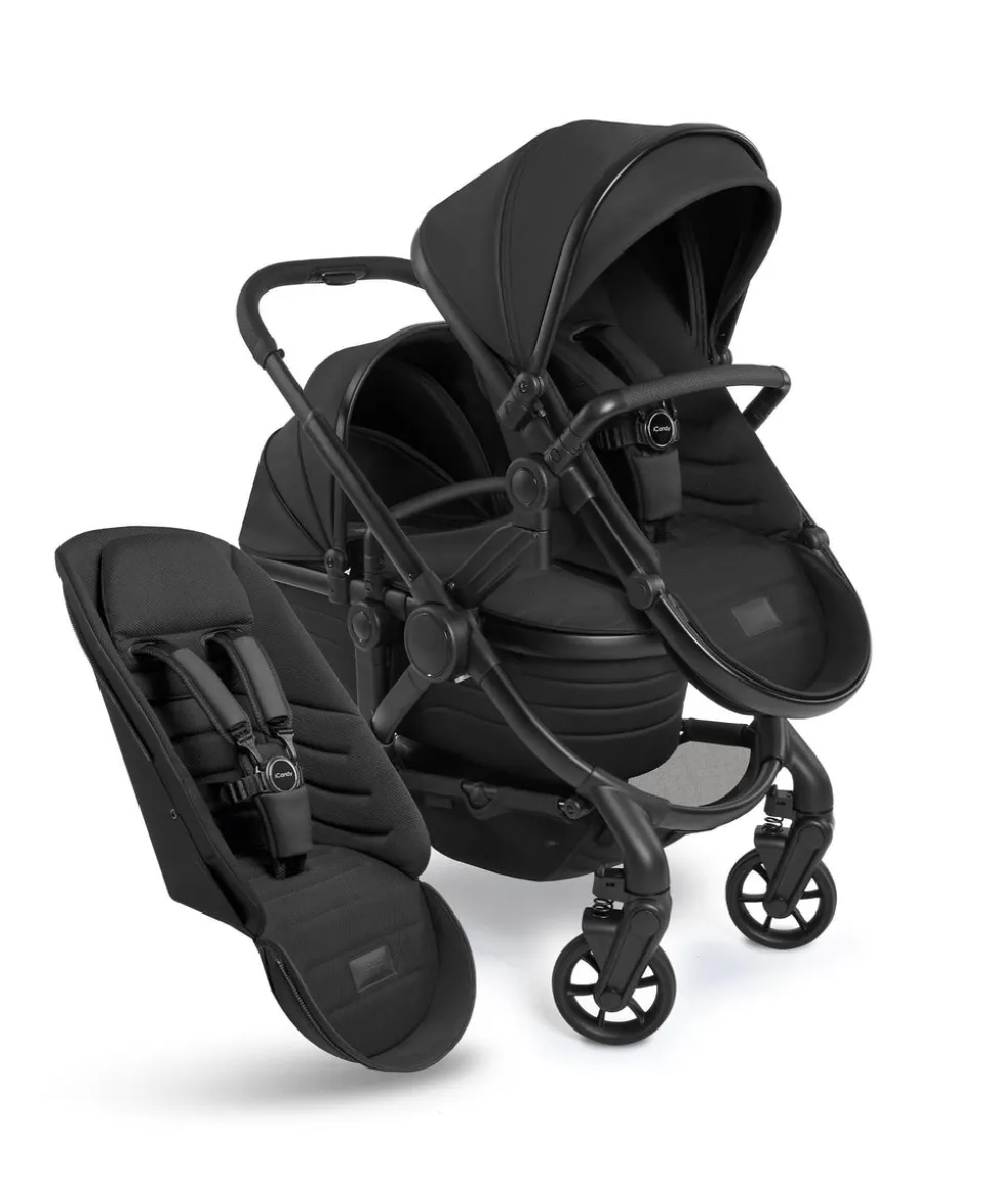 iCandy Peach 7 STUDIO Double Complete Bundle - Black