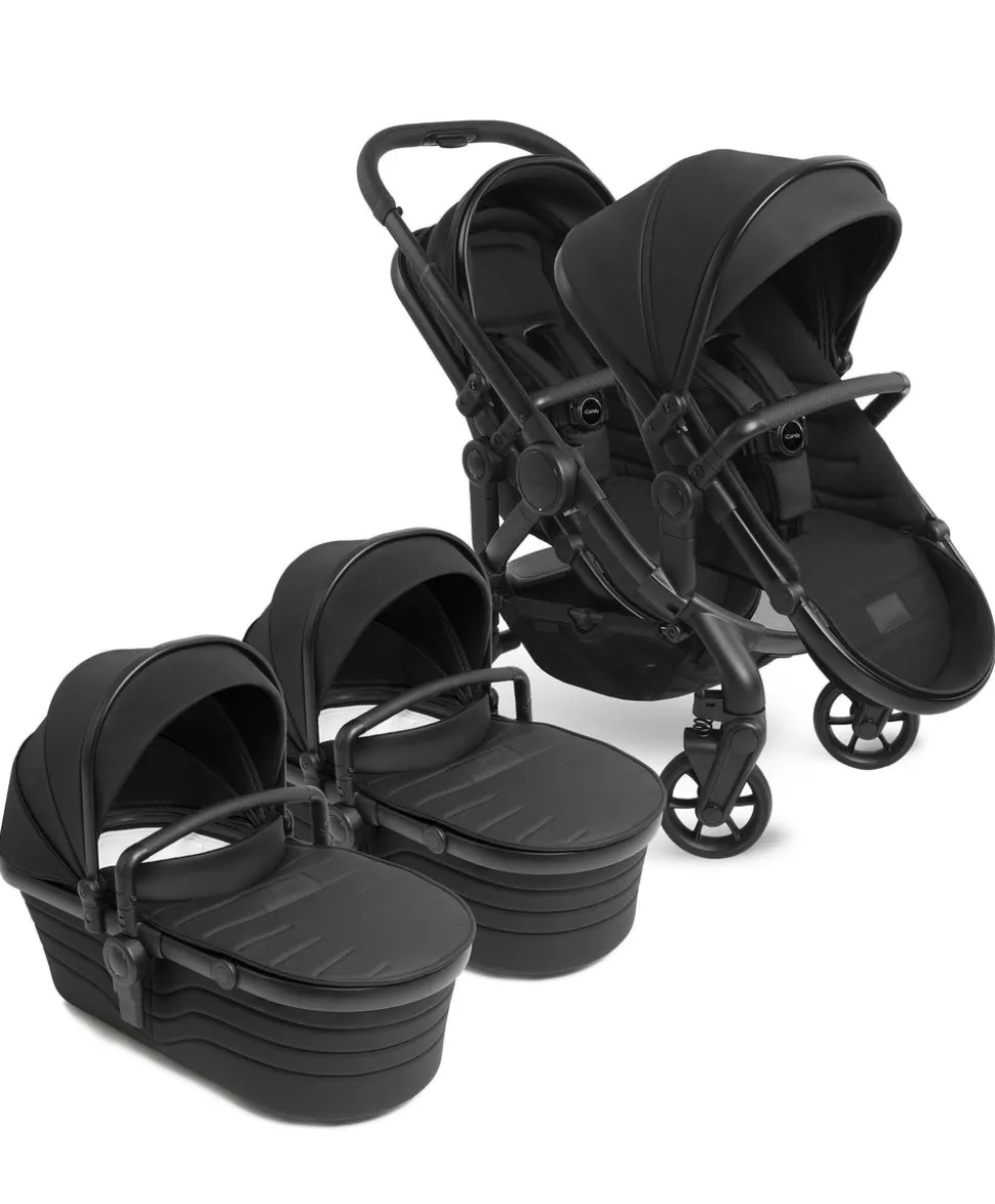iCandy Peach 7 STUDIO Twin Complete Bundle - Black