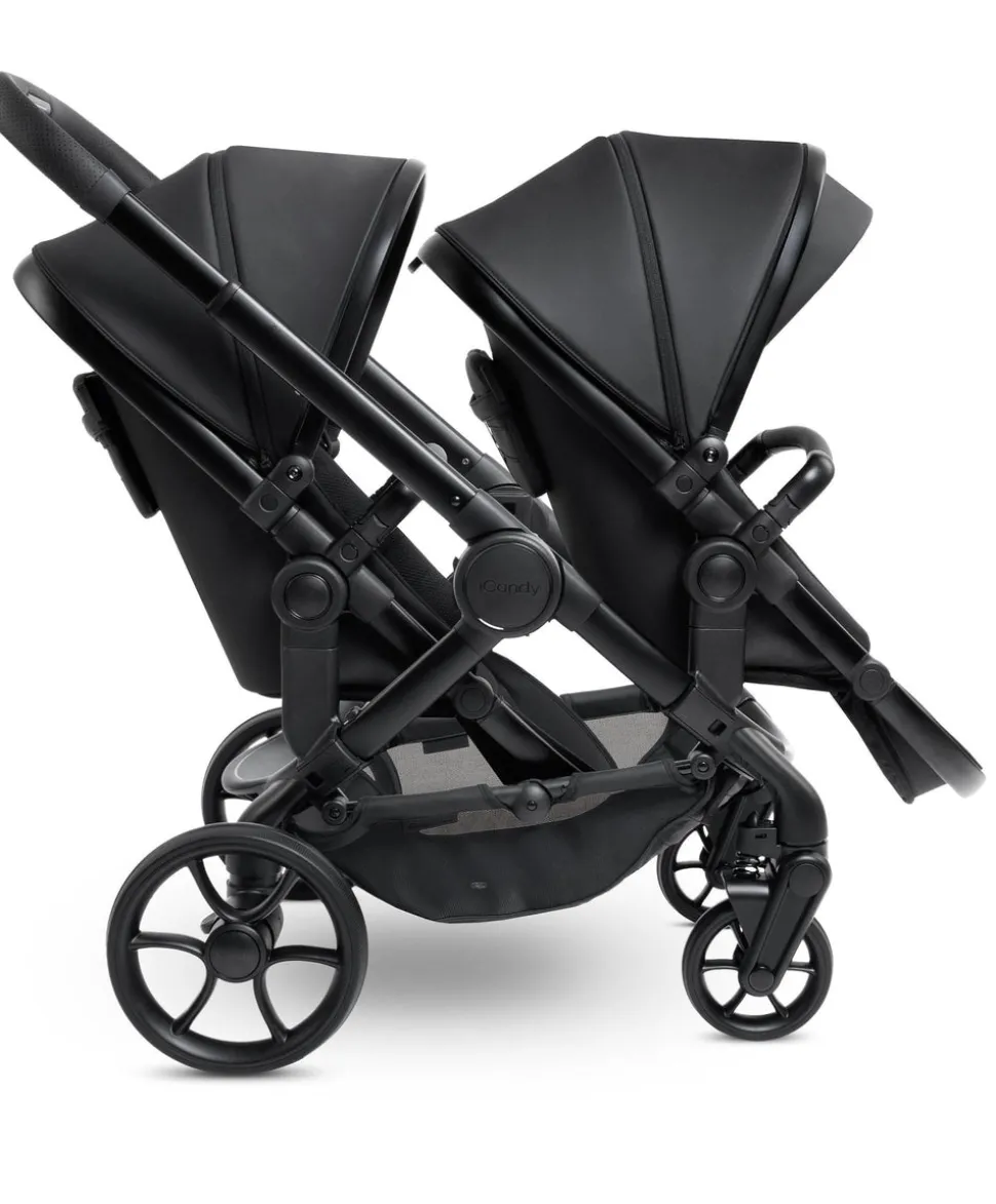 iCandy Peach 7 STUDIO Twin Complete Bundle - Black