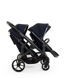 iCandy Peach 7 Twin Pushchair Bundle - Black