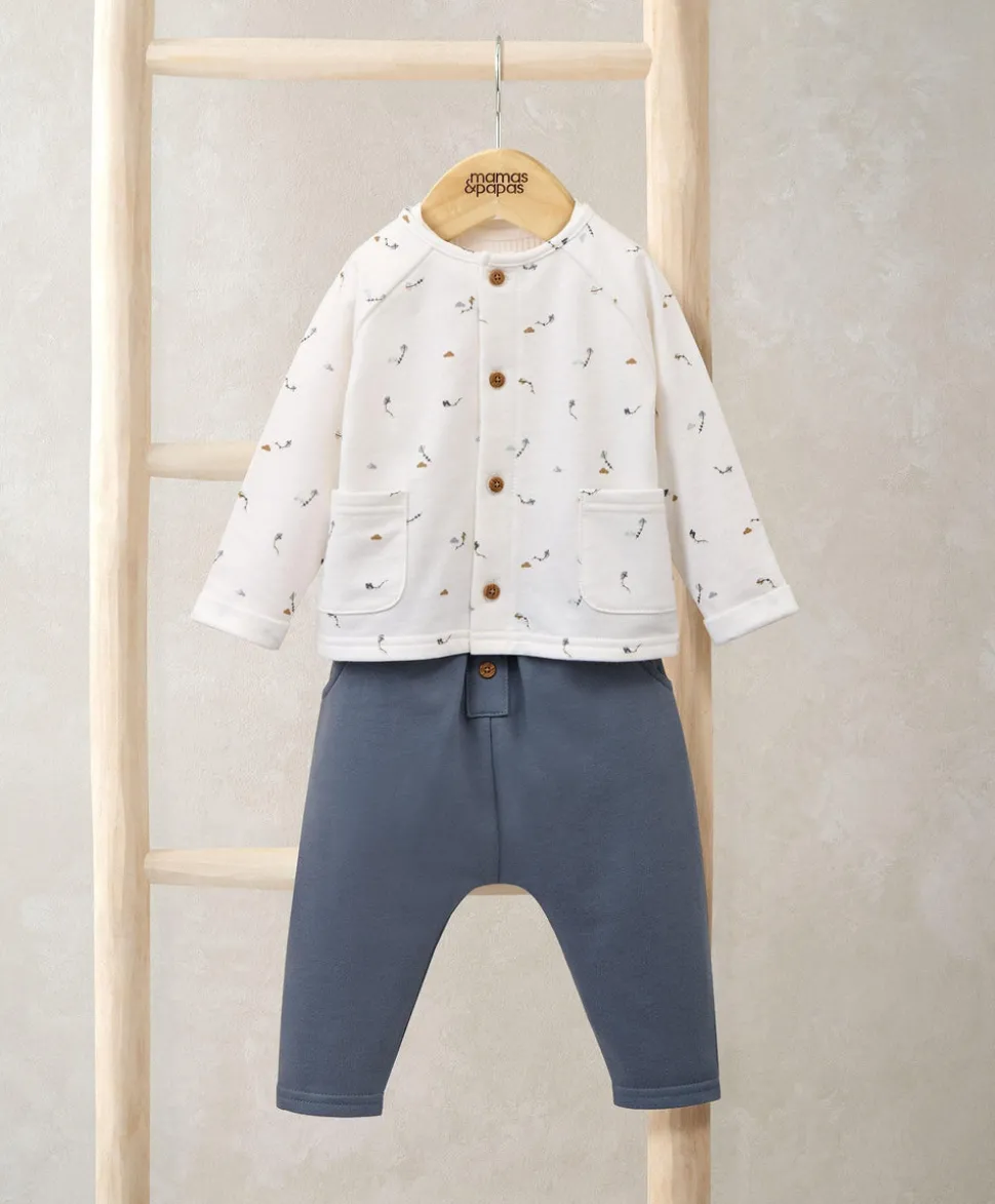 Jacket Bodysuit & Leggings Set (3 Pieces) – Kite Print
