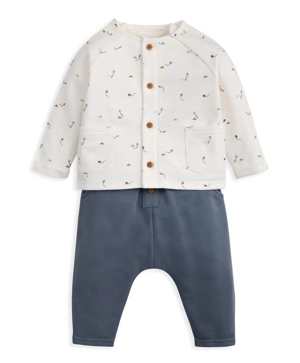 Jacket Bodysuit & Leggings Set (3 Pieces) – Kite Print
