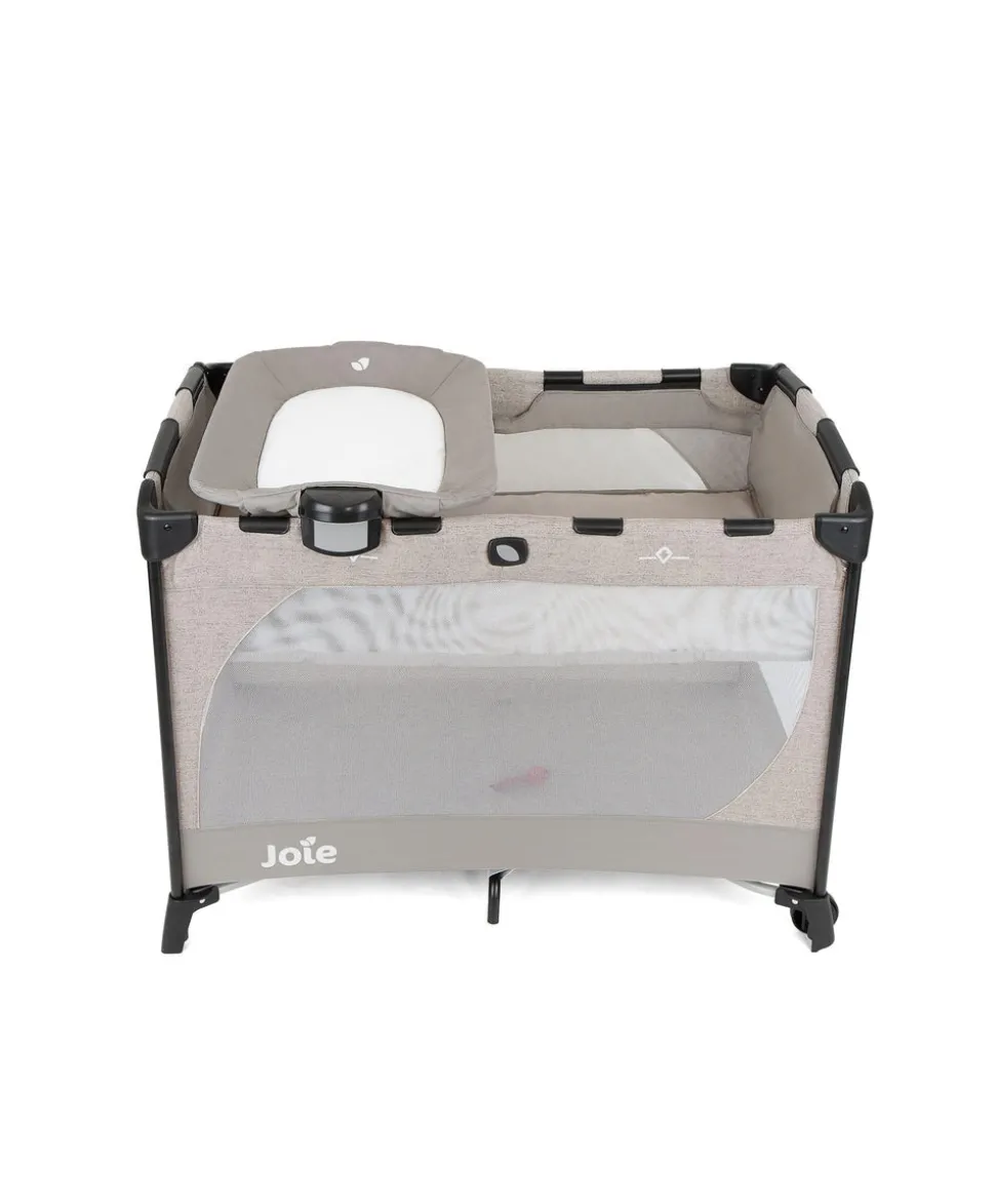 Joie Commuter Change™ Travel Cot - Speckled Grey